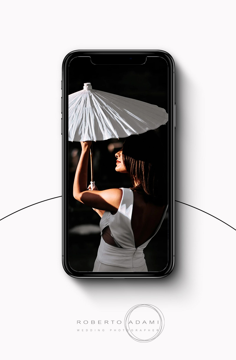 immagine sposa del sito web di roberto adami fotografo