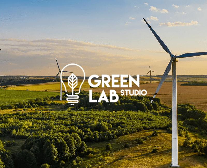 immagine del sito web realizzato per Green Lab Studio
